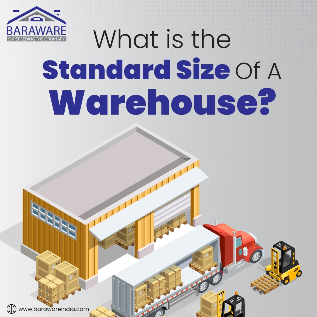 What is the standard size of a warehouse?